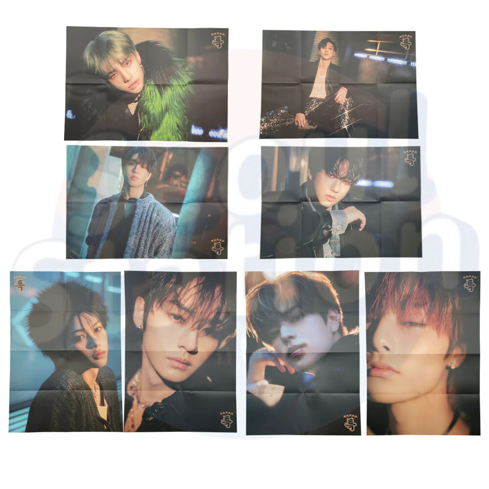 Stray Kids 5 Star Limited Folded Poster (Chan Leeknow Changbin