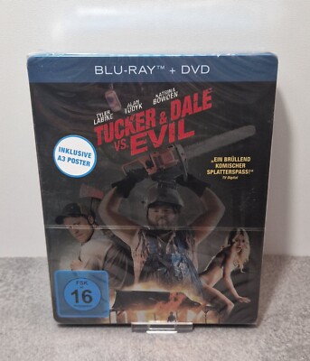 Tucker & Dale vs Evil - Blu-Ray Steelbook - inkl. A3 Poster - NEU & OVP!!