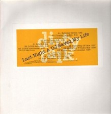 Dirty Talk. Last Night A DJ Saved My Live Vinyl Single 2 X 12inch NEAR MINT