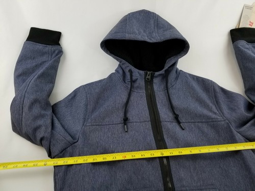 LEVI'S men jacket coat water resistant breathable blue black M MSRP $180 - Picture 4 of 12