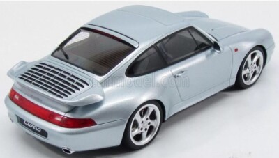 Porsche 911 (993) Turbo 1995 Silver 1:18 GT Spirit ZM026 RARE!! 1