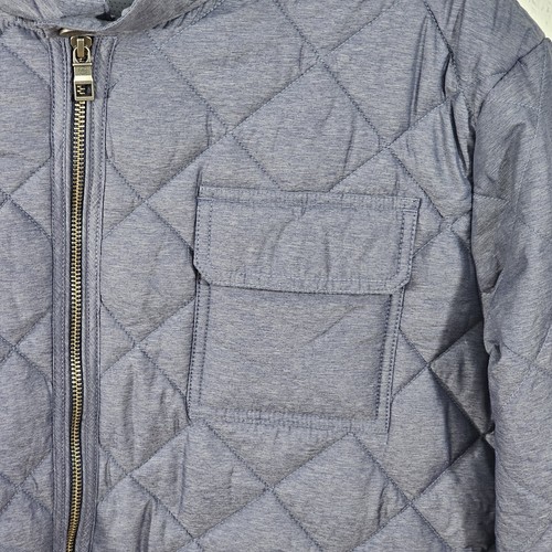Peter Millar Mens Crown Norfolk Quilted Bomber Jacket Navy Blue NWT NEW XL $228 - Picture 3 of 11