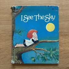 I See the Sky Wonder Books by Ann Peters 1974 HC Illustrated Sunny Cook