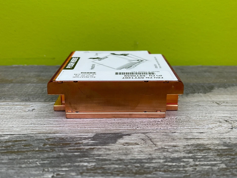 IBM xSeries X3650 M3 Heatsink Cooler FRU 69Y1207 69Y0659 - Image 3 of 4