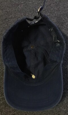 Vtg 90s Polo Ralph Lauren Faded Pony Strapback Hat Sport Dad