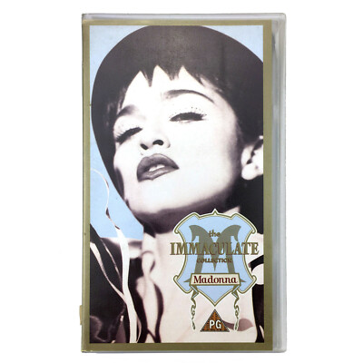MADONNA, CHERISH VOGUE MATERIAL GIRL LIKE A VIRGIN THE INMACULATE COLLECTION VHS