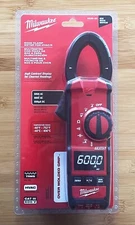 MILWAUKEE Heavy-Duty 2236-20 Clamp Meter Hvac/R True-RMS 600 Amp AC