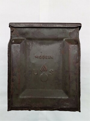 Vintage US WWII Metal 50 Cal. M2 Ammo Ammunition Can Box