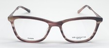 Liz Claiborne Petite Acetate L463 HT8 Multicolored Square Frame Only Eyeglasses