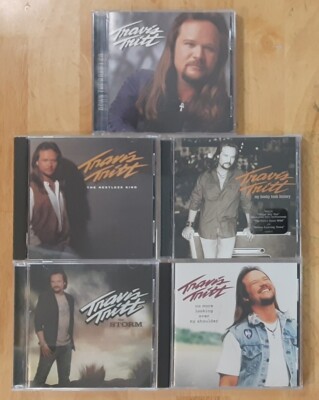 Lot Of Five CDs By Travis Tritt, Down The Road I Go, The Restless Kind, 