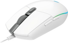 LightSync Mouse Gaming 6 Tasti 8000 DPI USB-A Bianco 910-005797 G G203 LOGITECH