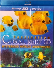 Coral Reef 3D Underwater NEW! Blu Ray 3D and Blu Ray , Widescreen Hi Def