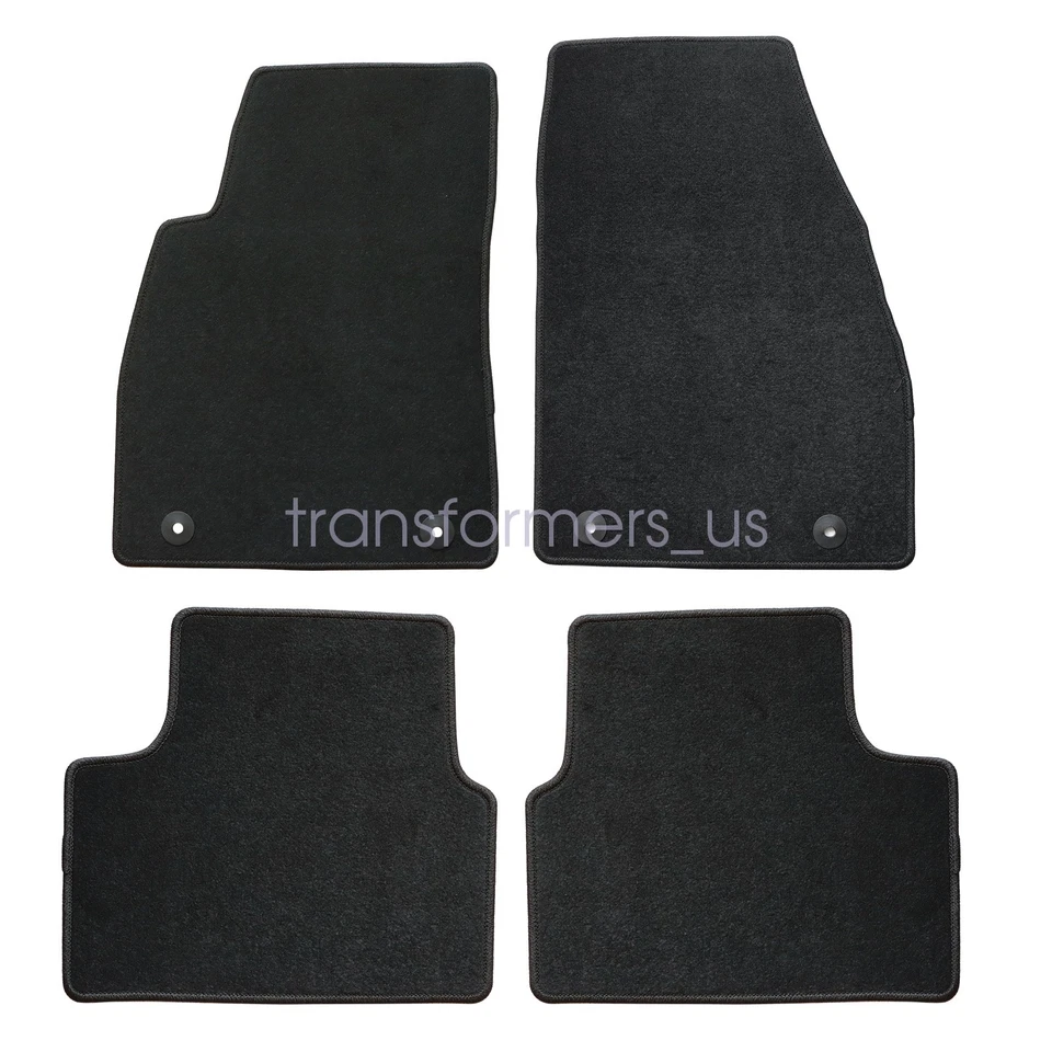 Tapetes de assoalho de veludo Chevrolet Malibu 2016 2017 2018 2019 2020 2021 2022 - Imagem 4 de 4