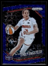 Emily Engstler 2025 Panini Prizm WNBA Blue Velocity Prizm Card #84