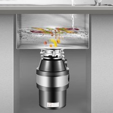 Dissipatore Tritarifiuti alimentare domestico da lavello 560W 1400ml 3/4Hp DHL