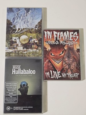 Parkway Drive, In Flames, Muse Hullabaloo DVD Bundle - Live Concerts