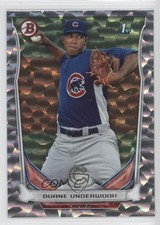 2014 Bowman Prospects Silver Ice Duane Underwood #BP64 0a1