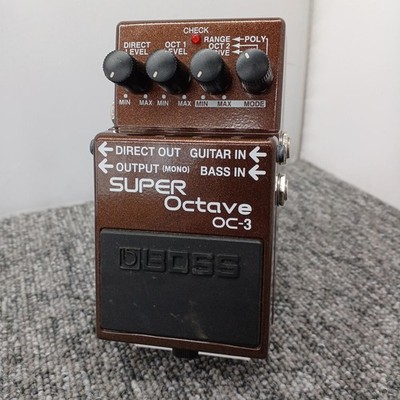 Boss OC-3 Super Octave Guitar Bass Effects Pedal fast ship unit only Japan