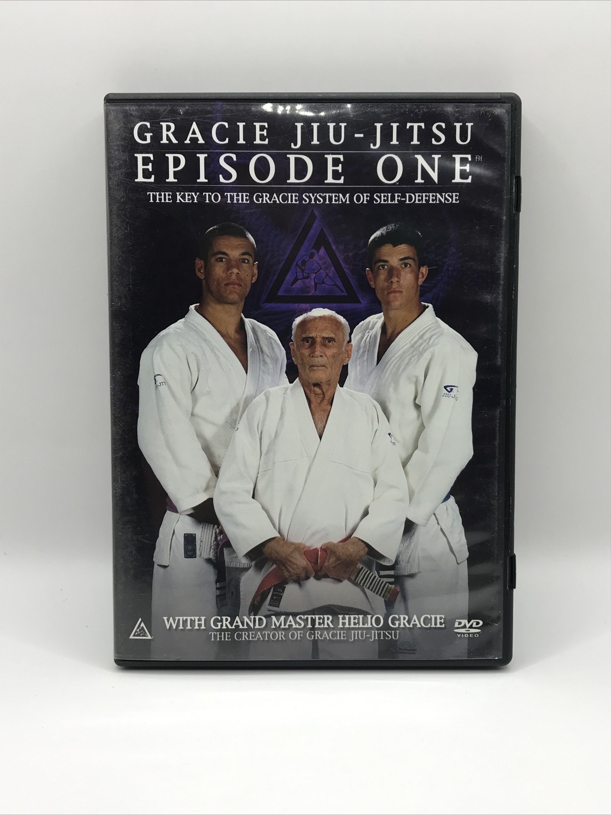 Gracie Jiu Jitsu Episode One The Key To The Gracie System Of Self-Defen DVD Rare