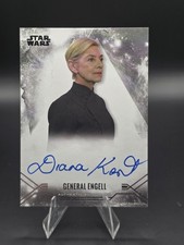 Topps Star Wars Stellar Signatures General Engell SSA-DKE Diana Kent Autograph