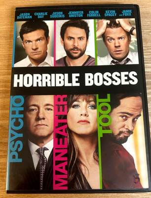 Horrible Bosses DVD Jason Batman, Jennifer Aniston -Ships Same Day With Tracking