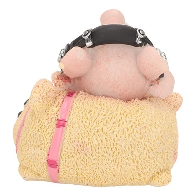 Funny Pig Statue Pig Statue Resin Material For Tabletop - image 1 of 4