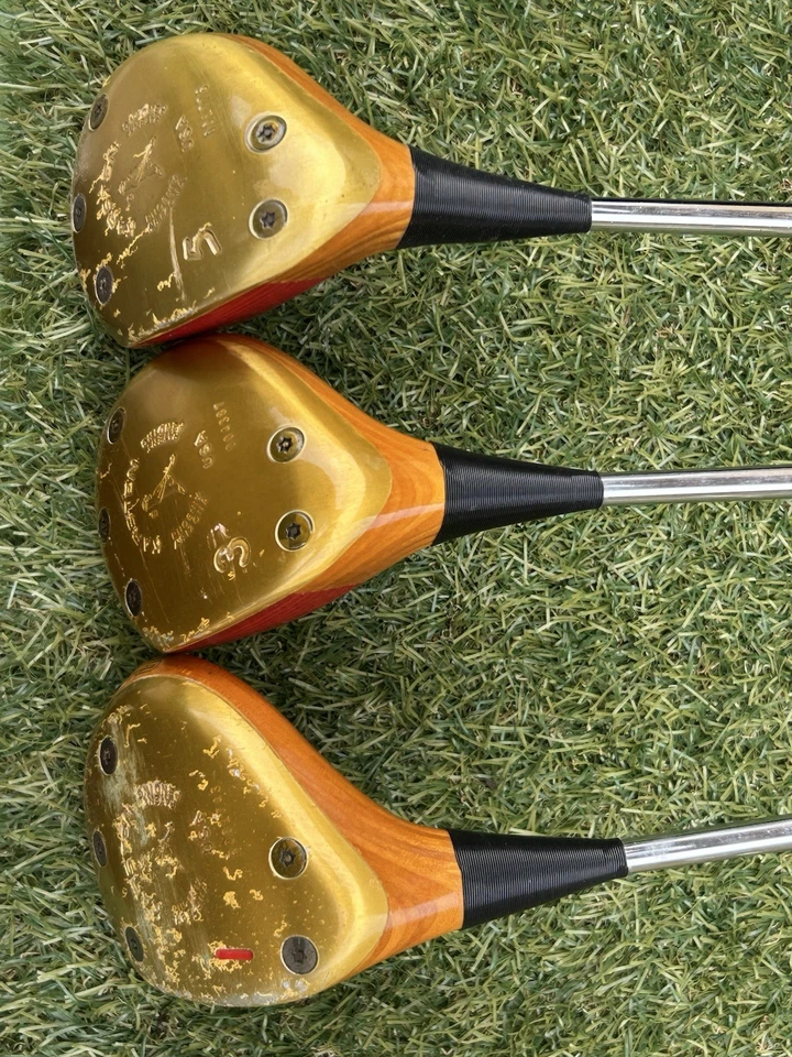 *PING ZING 1,3,5 Woods Set + Head Covers -Left Handed- Ping KTM Steel Shafts* - Image 3 of 4