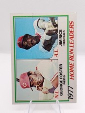 1978 Tops - League Leaders Larry Hisle, George Foster #202