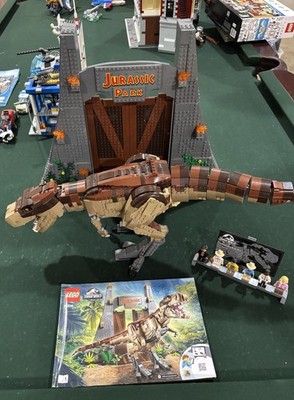 LEGO 75936 T. rex Rampage Jurassic Park/Jurassic World (99% complete)
