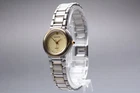 Vintage 1991 N MINT Seiko Exceline 4N21-0330 Two-Tone Quartz Womens Watch JAPAN