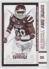 2015 Panini Contenders Draft Picks Game Day Tickets Benardrick McKinney #5 0a3