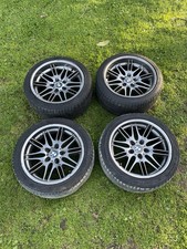 2000-2003 Bmw E39 M5 18 Staggered Style 65 M Double Spoke Wheel Set Oem 2000-2003 Bmw E39 M5 18 Staggered Style 65 M Double Spoke Wheel Set Oem