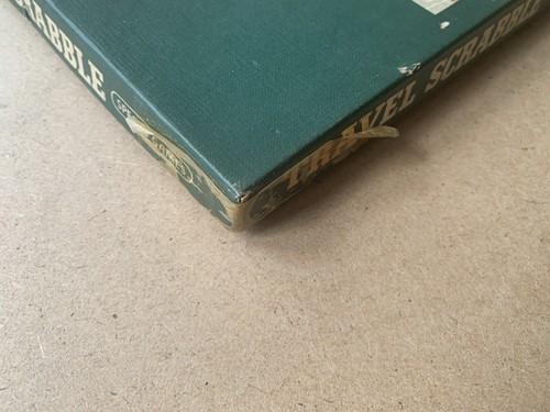 Vintage Travel Scrabble Board Game 1958 Edition Spears Games - 100% Complete Set - Picture 15 of 17