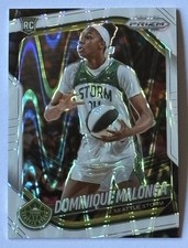 Dominique Malonga RC Rookie White Seismic Prizm #116 2025 WNBA Panini Prizm