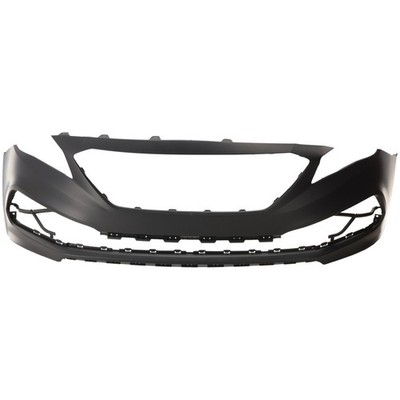 Front Bumper Cover For 2015-2017 Hyundai Sonata Sport Type Primed