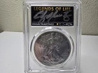 2021 $1 American Silver Eagle 1oz PCGS MS70 Legends of Life Edgar Martinez T1