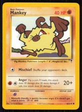 Mankey 81/110 Common Legendary Collection Pokemon Lightly Played on eBay