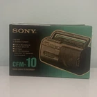 SONY Radio Cassette Recorder CFM-10 AM FM Portable AC DC Boombox NEW OPEN BOX