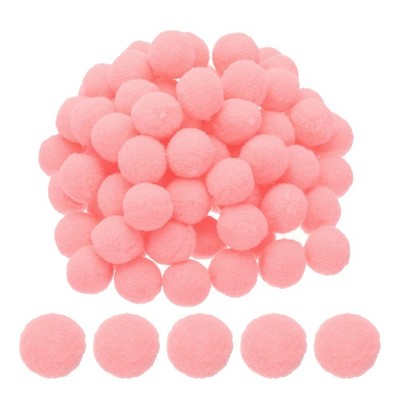 Pompons 1'' 500 Stück hellrosa