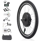 24'' 26'' Electric Bicycle Motor Conversion Kit LCD Front / Rear Wheel EBike
