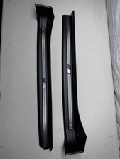 🔴 96-02 BMW Z3 M Roadster / Coupe Front Entrance Door Sill Plates Cover Trim OE