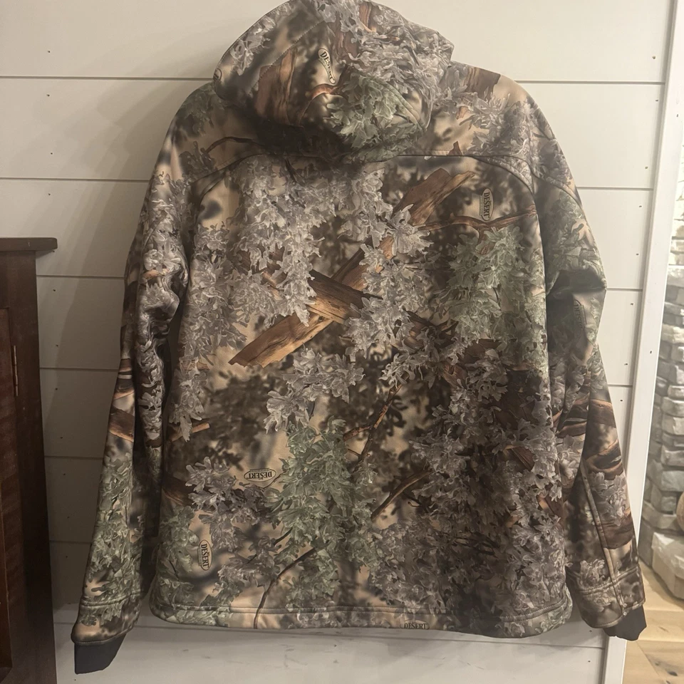 Chaqueta aislante KINGS CAMO Weather Pro XKG Desert Shadow cremallera completa talla grande Foto 4 de 4