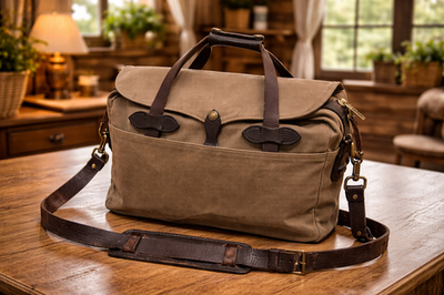 FILSON 257 USA製 2013年 コンピューター　廃盤 タン 旧タグ CC Filson Briefcase Computer Bag Style 257 Otter Green Canvas