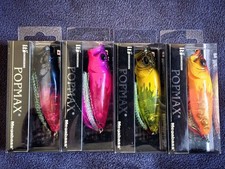 Megabass POPMAX Flame Color Set of 4 Limited Edition Fishing Lure