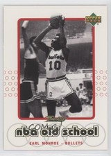 1999-00 Upper Deck Retro Old School/New School Earl Monroe #S8 HOF 08m7