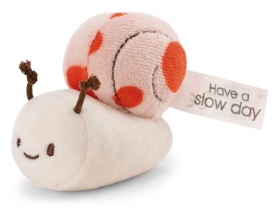 Meadow Friends 2025 * Schnecke mit Botschaft ''Have a slow day'' * 616420 * NICI