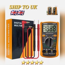 Professional Digital Multimeter Voltmeter Ohmmeter Ammeter Multi Tester Meter UK