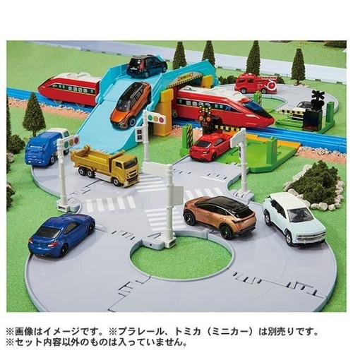 TAKARA TOMY TOMICA Stazione di pedaggio Città Cross Road Town & Road, ecc. GIAPPONE NUOVO - Foto 168 di 208