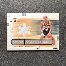 2003-04 Upper Deck JOSEPH FORTE #JF-WU MVP Materials JERSEY SEATTLE SUPERSONICS
