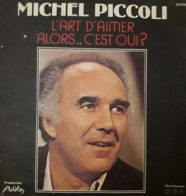 DISC 45 LAPS MICHEL SMALL L'ART DE AIMER ALORS ..C'EST OUI? RCA AUTOGRAPH?